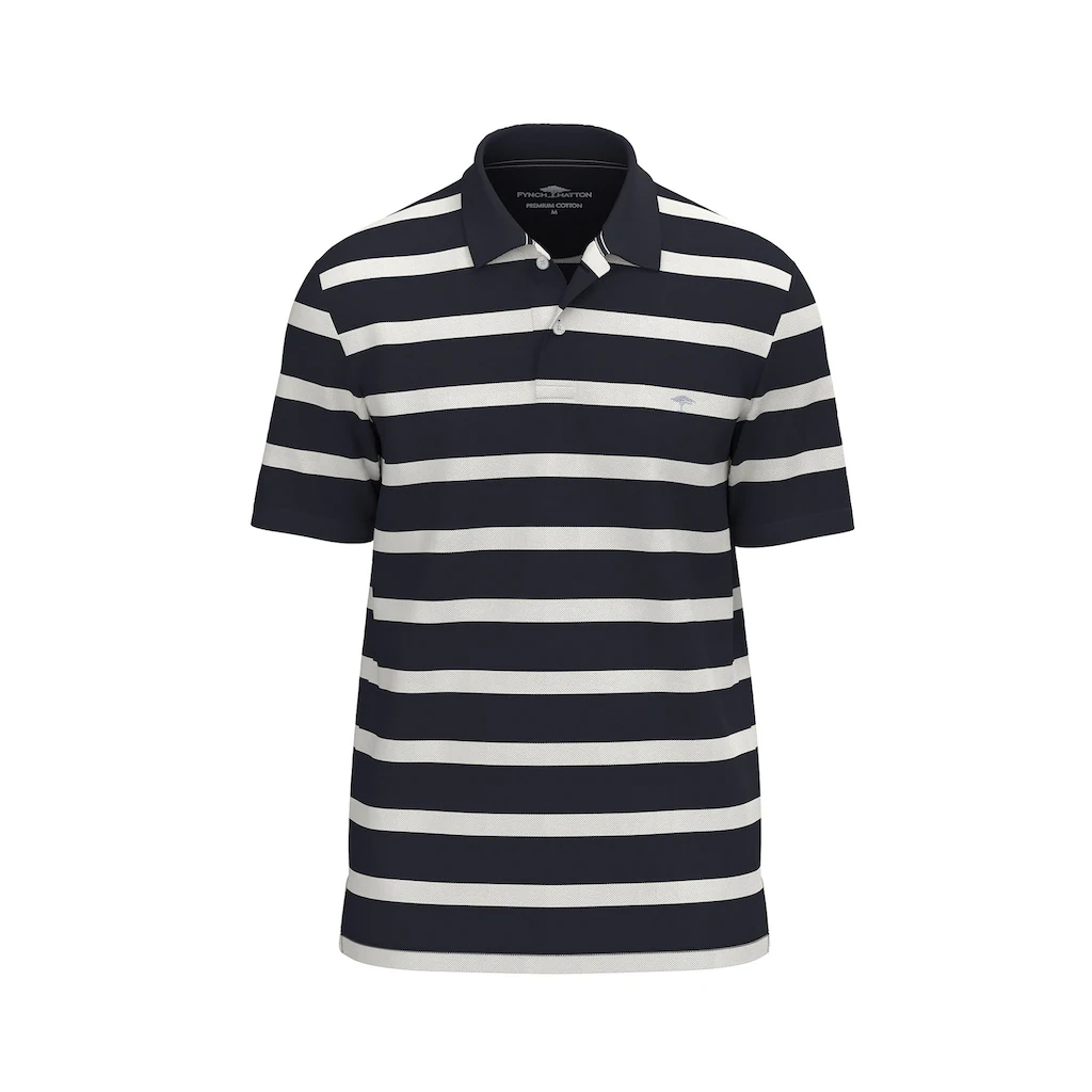 FYNCH-HATTON Poloshirt mit Logo Stickerei