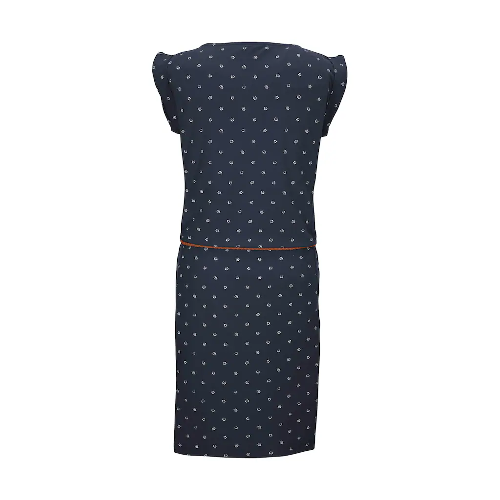 G.I.G.A. DX By Killtec Sommerkleid »GS 42 WMN DRSS« Sommerkleid Bequemes Material All Over-Print Geflochtener Gürtel