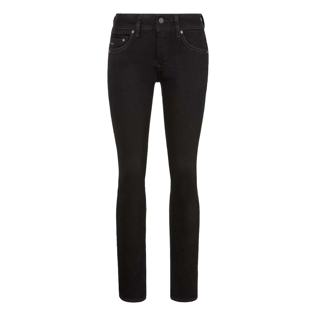G-STAR 5-Pocket-Jeans »Midge Straight« mit Verstelllasche hinten am Bund