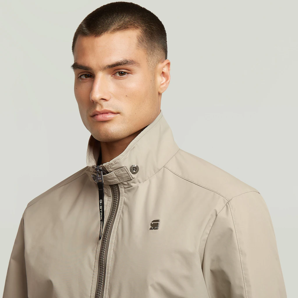G-STAR Blouson »Track Jacket« Stehkragen Mit Riegel ▷ Für