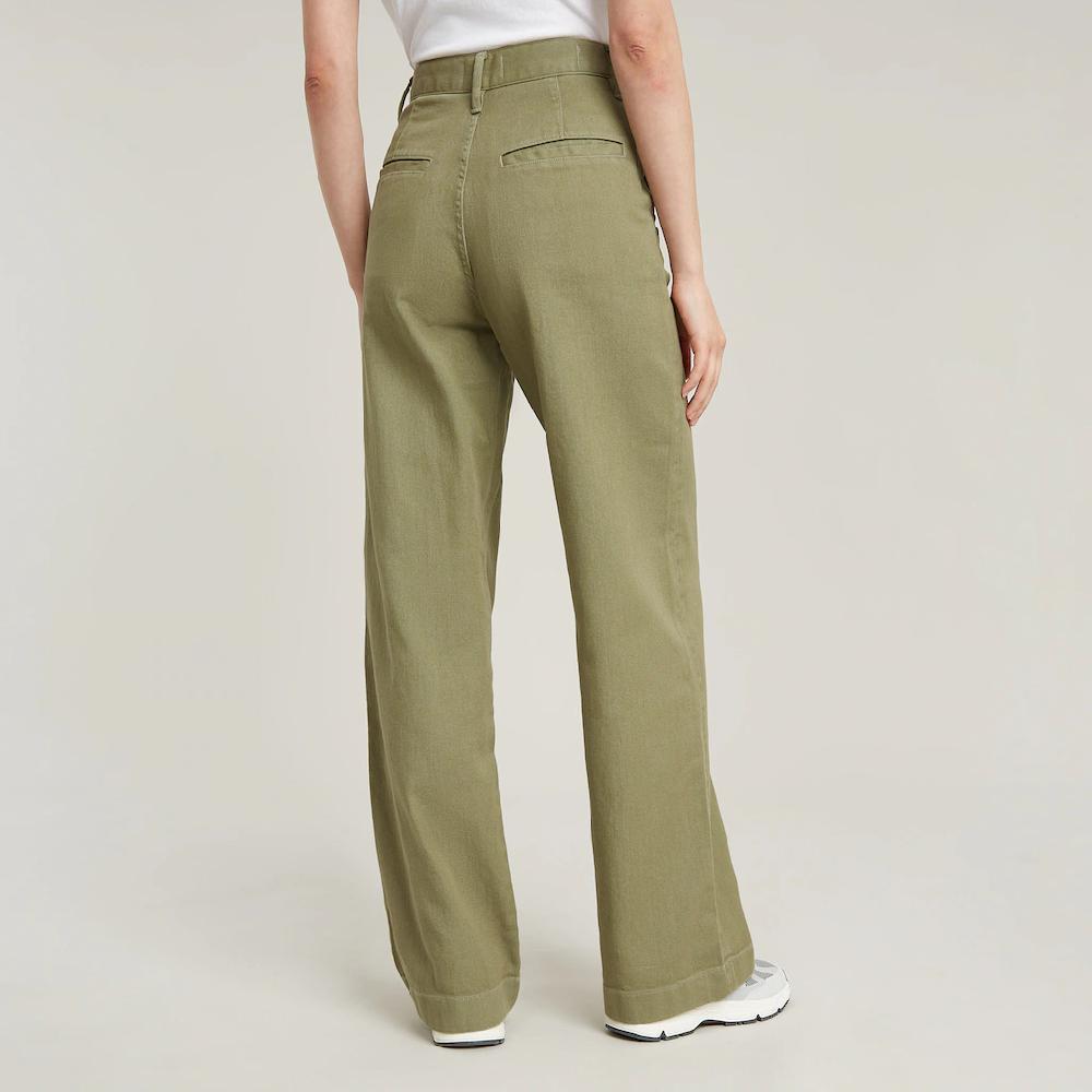 G-STAR Chinohose »Deck 2.0 High Loose Chino Wmn« Mit Taschen