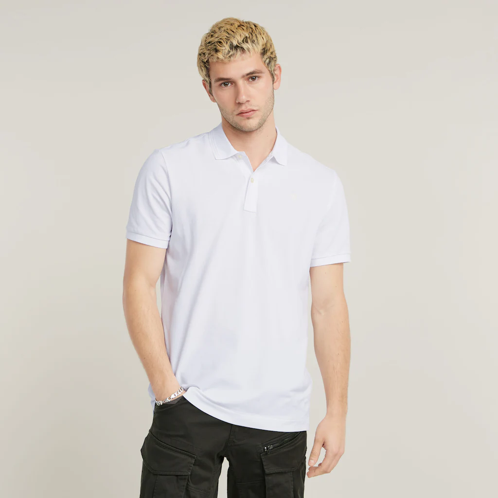 G-STAR Poloshirt »Dunda slim fit« Logoprägung auf der Brust ▷ kaufen