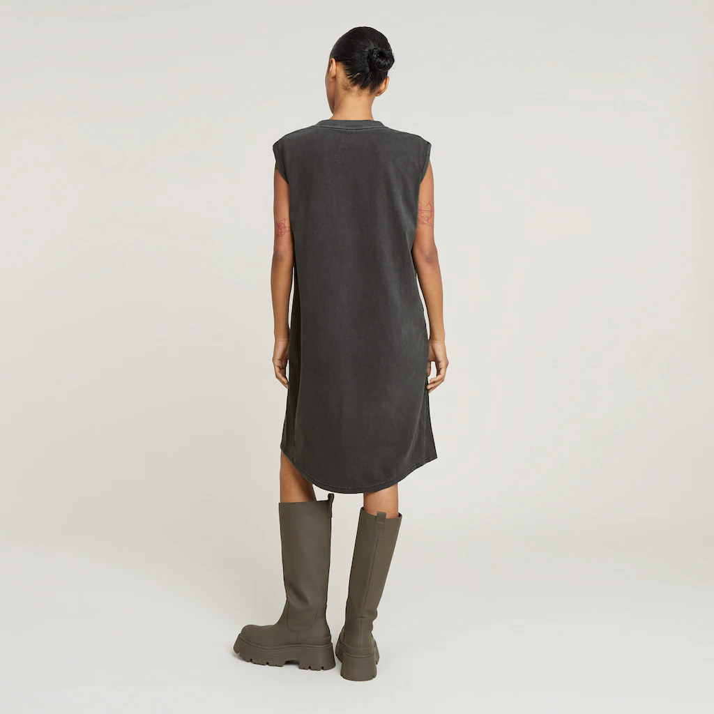 G-STAR Sommerkleid »Seam Detail Overdyed Loose Dress« Ohne Ärmel