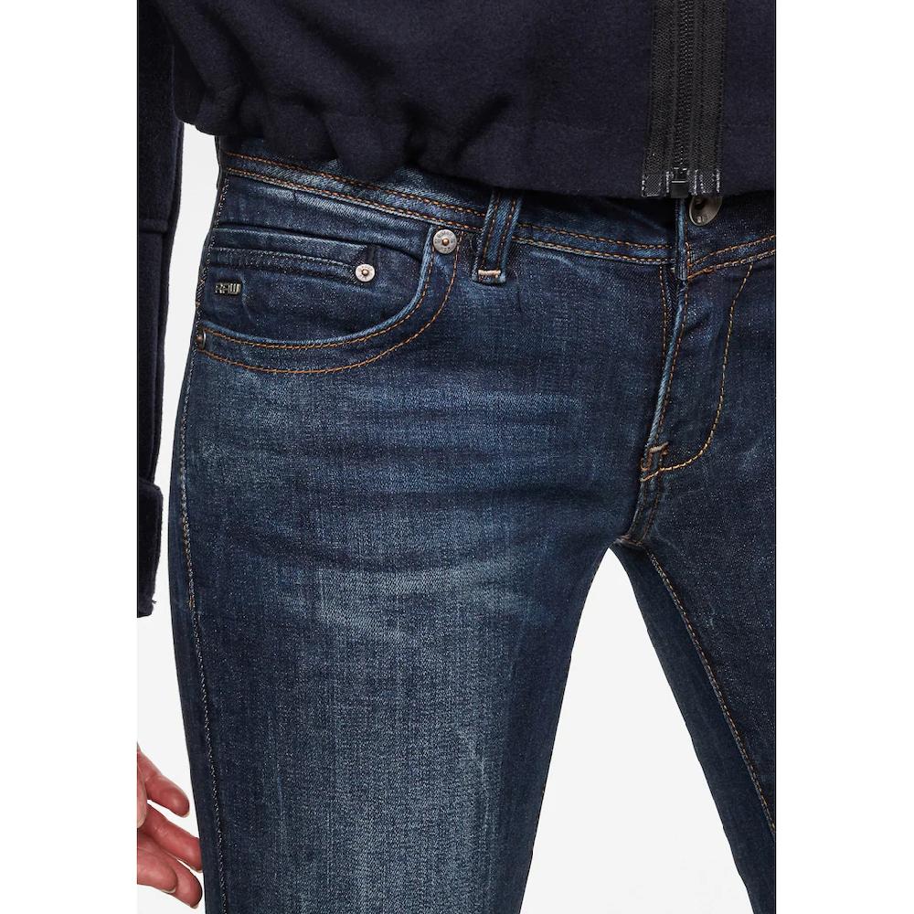 G-STAR Straight-Jeans »Midge« 5-Pocket-Design Mit Markanten Steppnähten