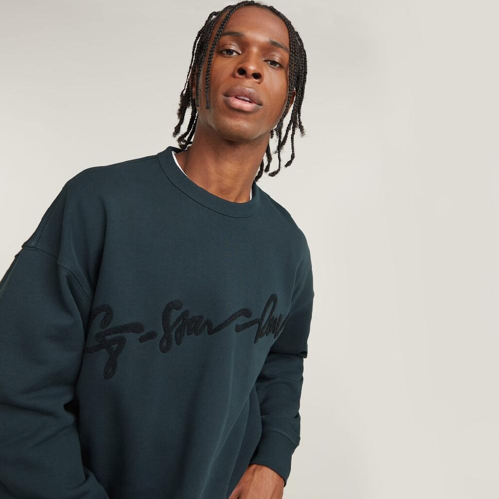 G-STAR Sweatshirt »Chenille G-script Loose« ▷ Kaufen