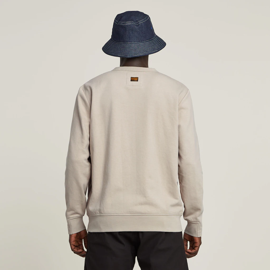 G-STAR Sweatshirt »Nifous« Mit Halben Ärmelbündchen ▷ Für