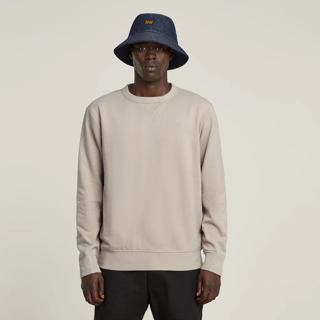 G-STAR Sweatshirt »Nifous« mit halben Ärmelbündchen ▷ für