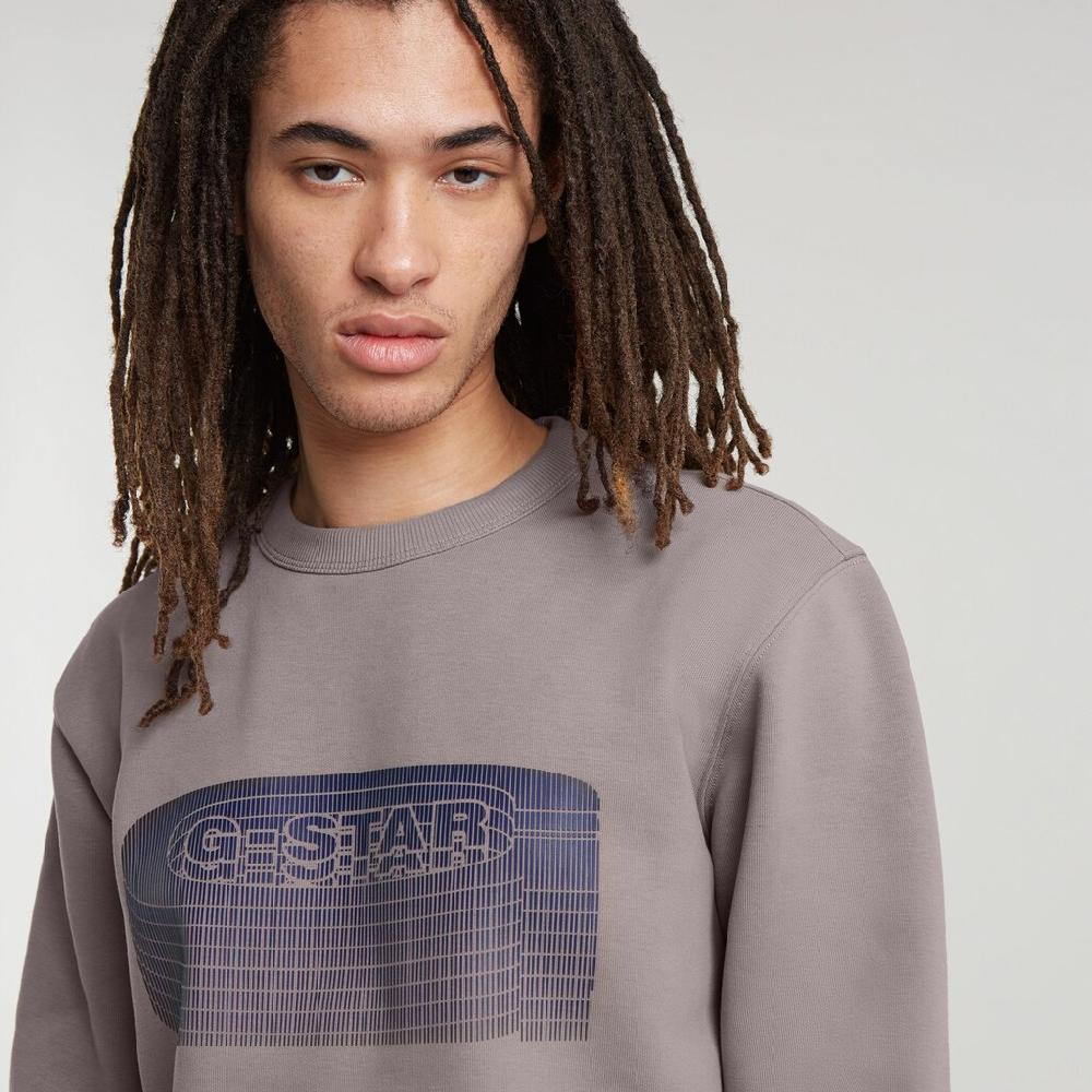 G-STAR Sweatshirt »Stacked Old Skool Logo R« ▷ Kaufen