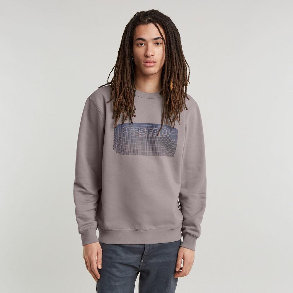 G-STAR Sweatshirt »Stacked Old Skool Logo R« ▷ kaufen