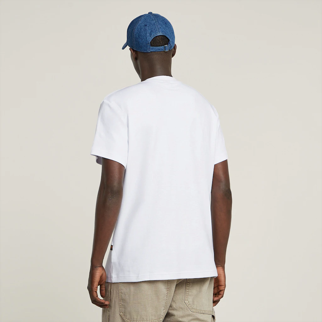 G-STAR T-Shirt »Old Skool Logo« Mit Frontprint ▷ Für
