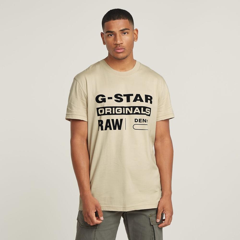 G-STAR T-Shirt »Originals« mit großem Frontprint