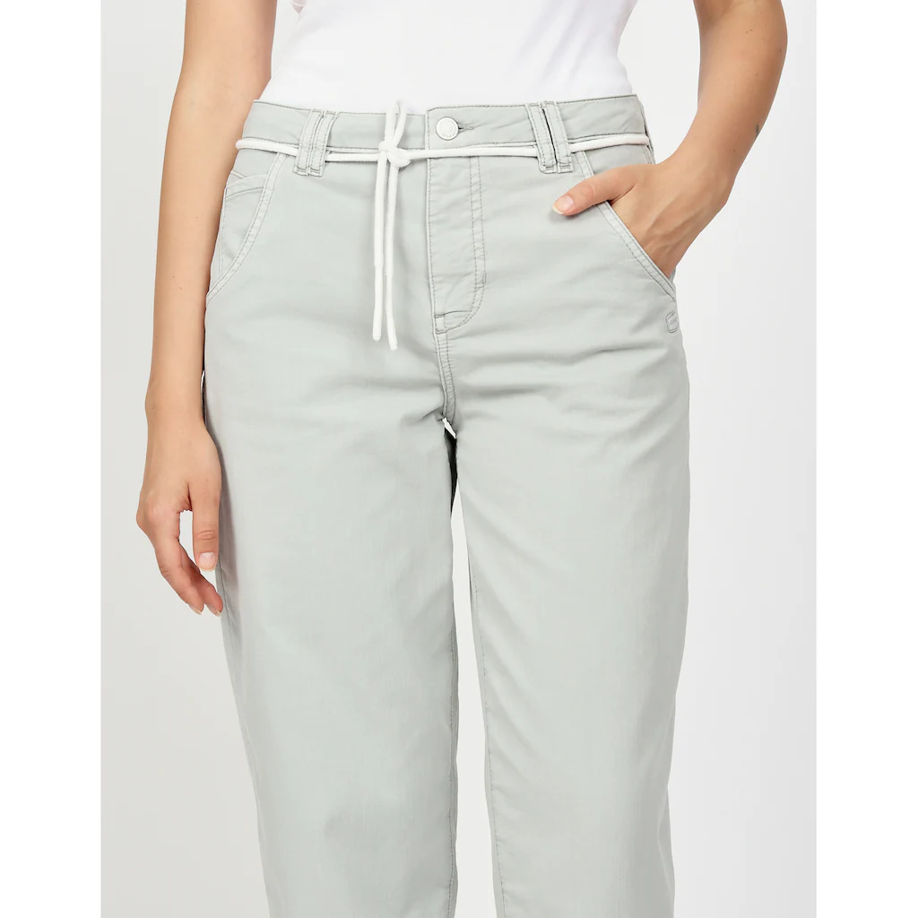 GANG 5-Pocket-Jeans »94VIA JOGGER« Mit Kordel-Gürtel Und O-Shape