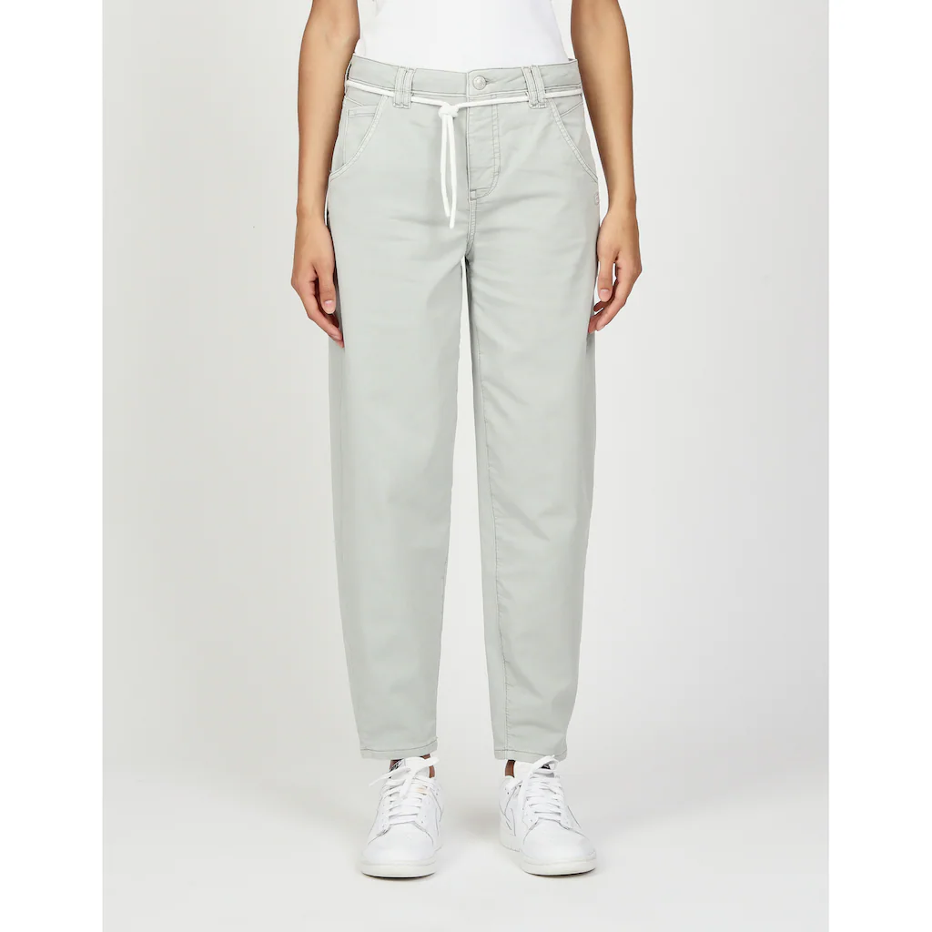 GANG 5-Pocket-Jeans »94VIA JOGGER« mit Kordel-Gürtel und O-Shape