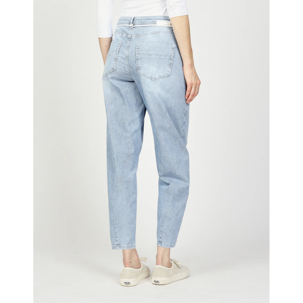 GANG Ankle-Jeans »94SILVIA JOGGER« Im Ballon-Fit Lässig-weiter O-Shape