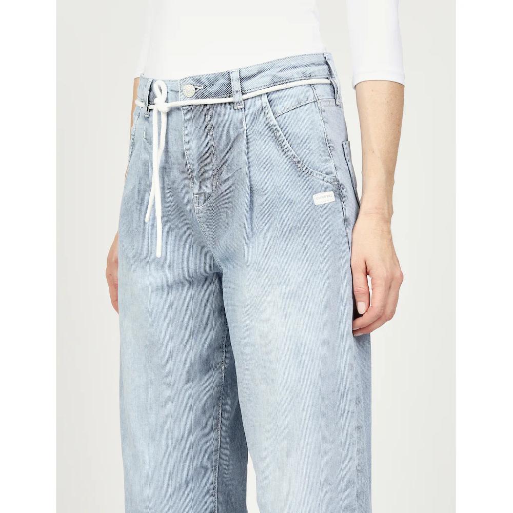 GANG Ankle-Jeans »94SILVIA JOGGER« Im Ballon-Fit Lässig-weiter O-Shape