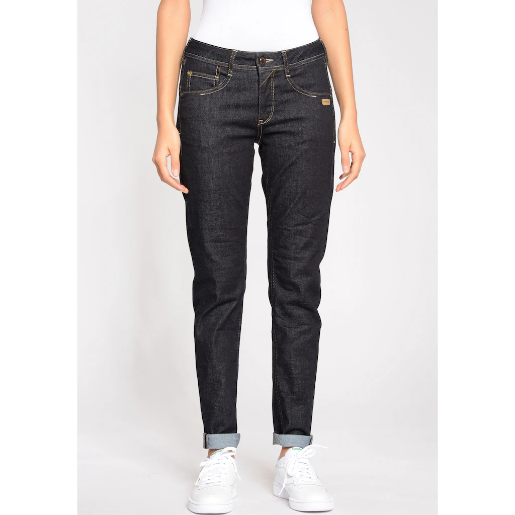 GANG Relax-fit-Jeans »94AMELIE« mit Used-Effekten