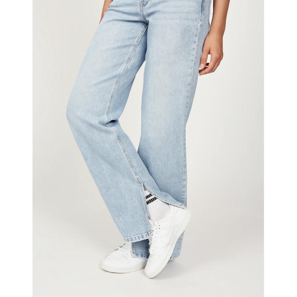 GANG Straight-Jeans »94JUL SLIT« Mit Schlitz