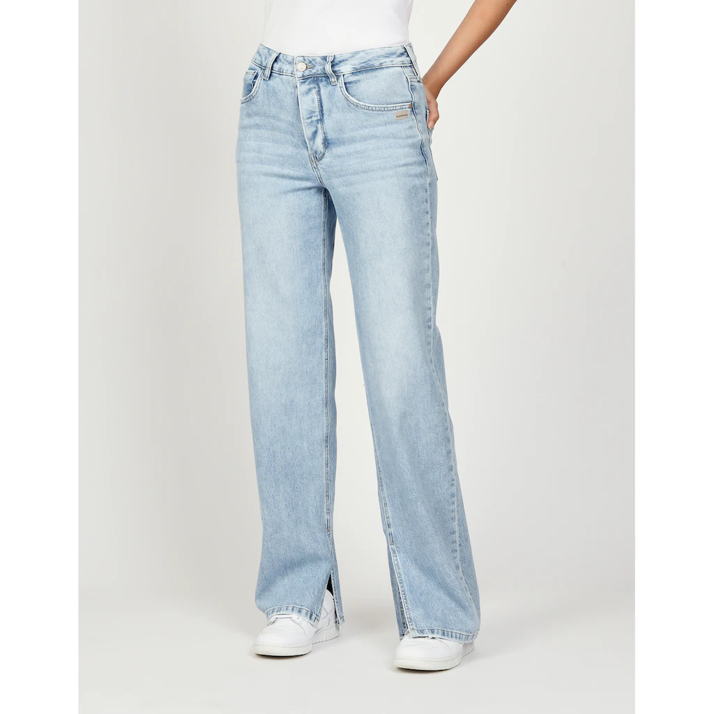 GANG Straight-Jeans »94JUL SLIT« mit Schlitz