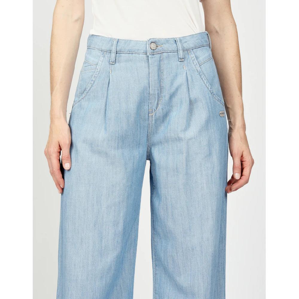 GANG Weite Jeans »94SILVIA WIDE« Mit Bundfalten Vorn