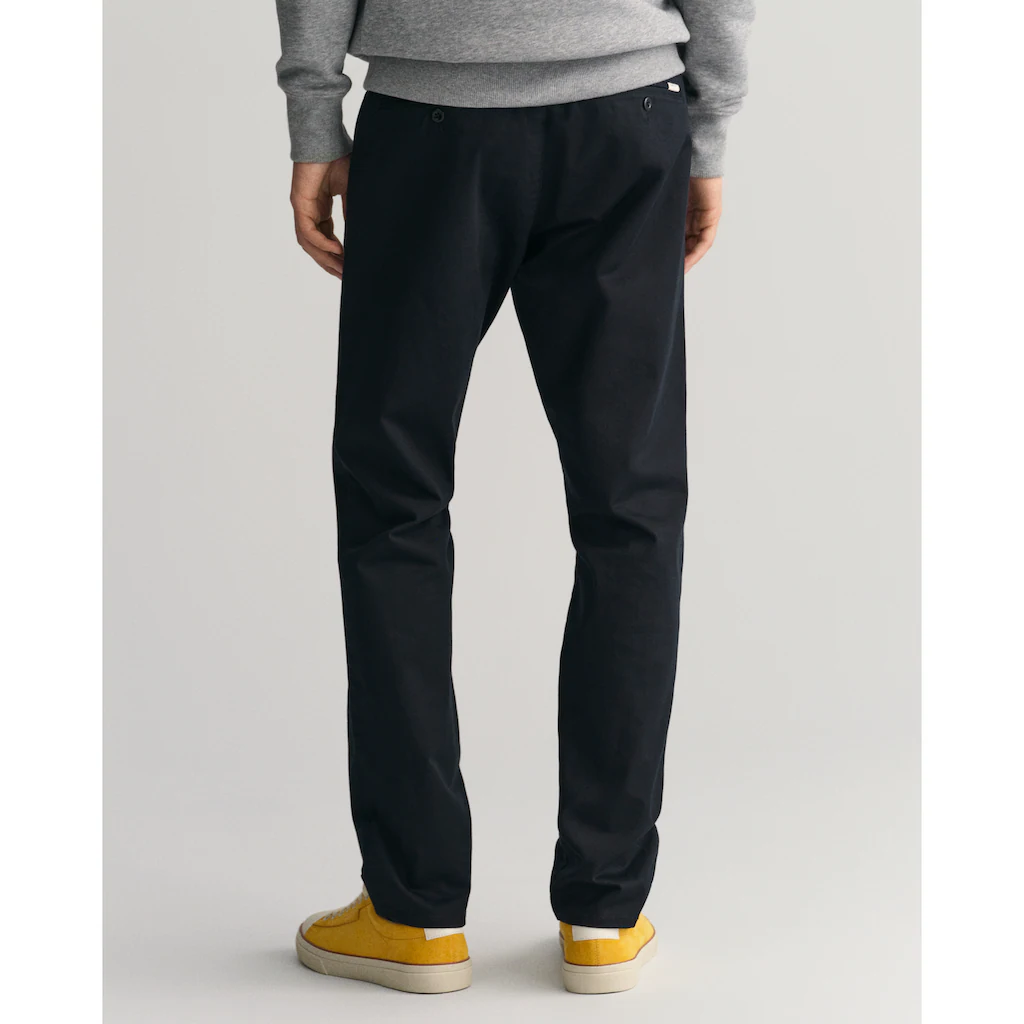 Gant Chinohose »SLIM TWILL CHINOS« Mit Gefütterten Seitentaschen ▷ Bestellen
