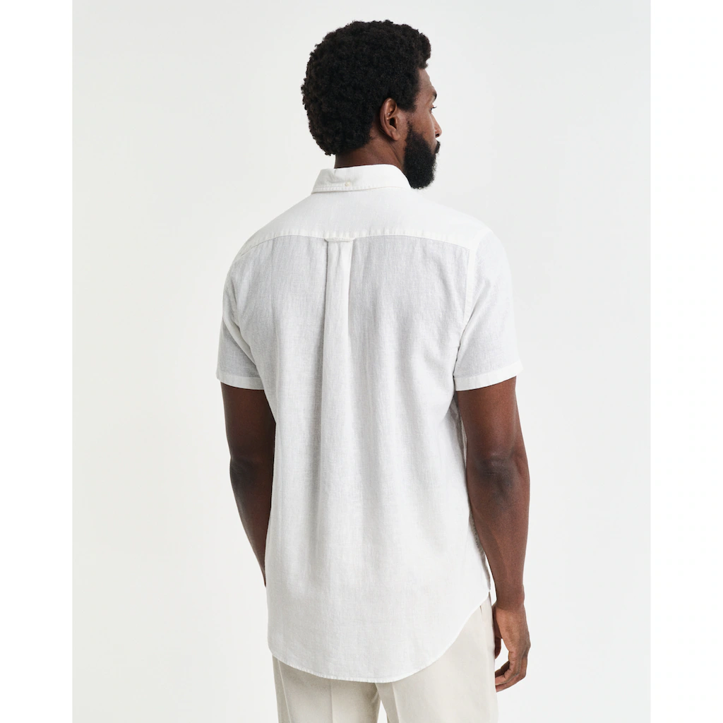 Gant Kurzarmhemd »REG COTTON LINEN SS SHIRT« ▷ Bestellen