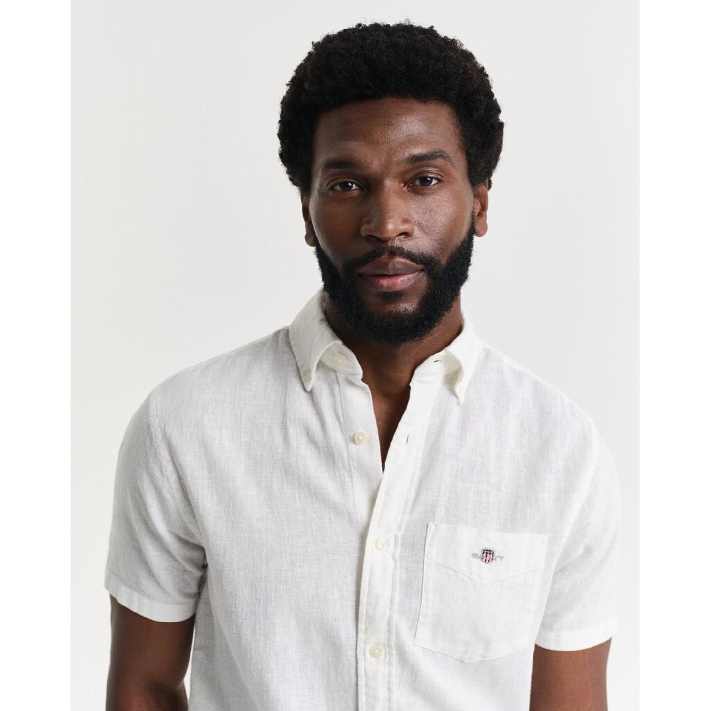 Gant Kurzarmhemd »REG COTTON LINEN SS SHIRT« ▷ Bestellen