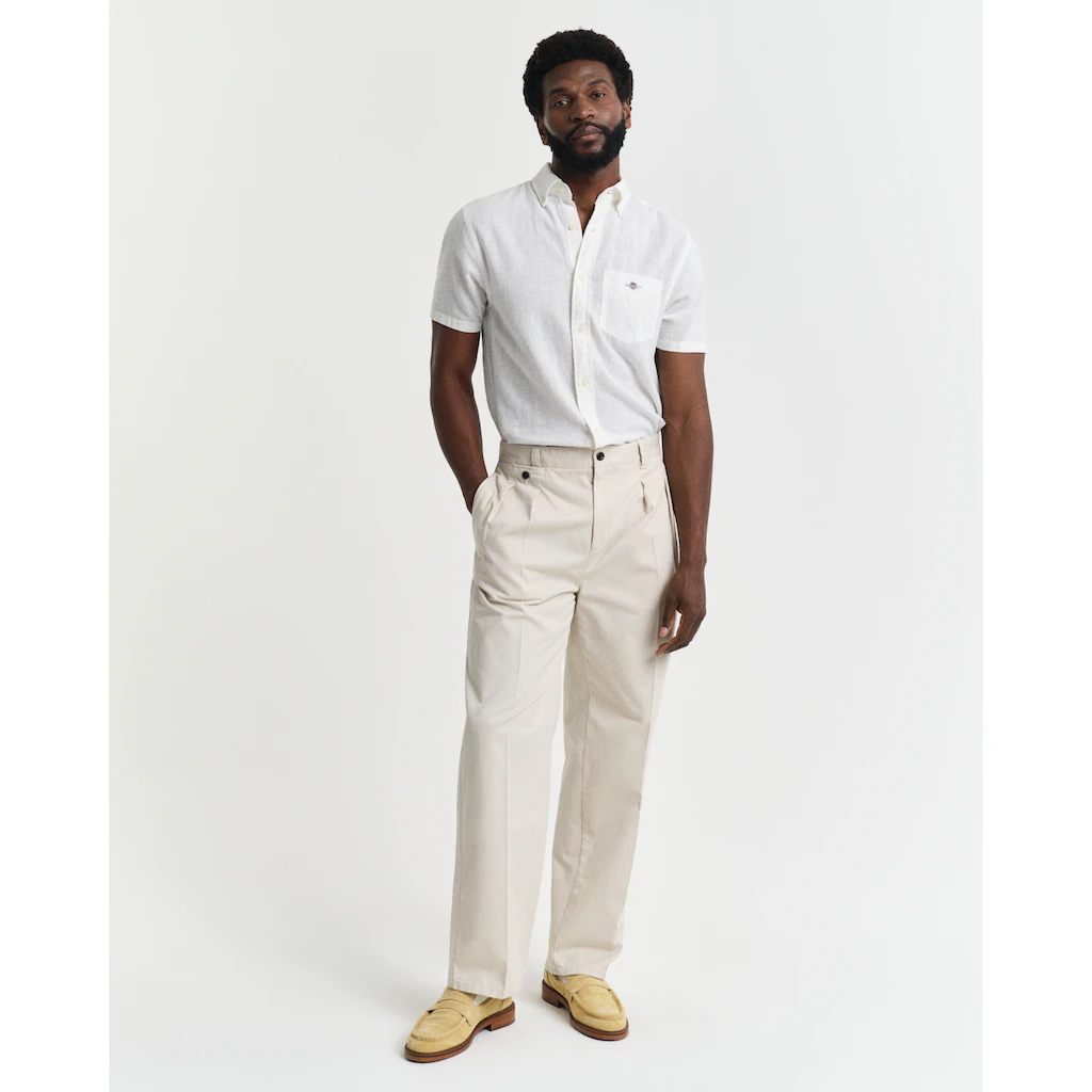 Gant Kurzarmhemd »REG COTTON LINEN SS SHIRT« ▷ Bestellen