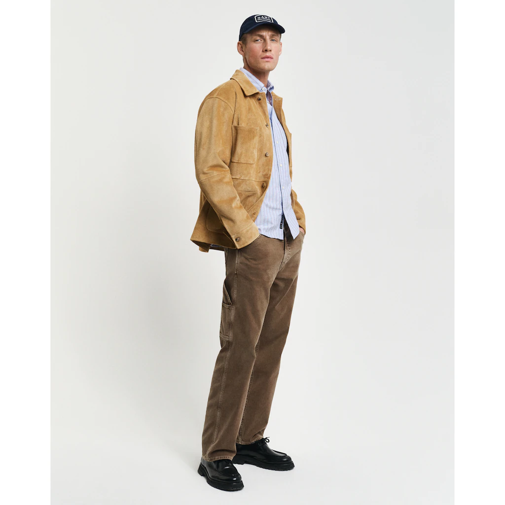 Gant Langarmhemd »REG OXFORD STRIPE SHIRT« Unisex In Leichter Oxford-Qualität ▷ Bestellen