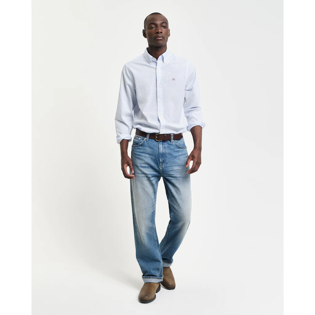 Gant Langarmhemd »SLIM POPLIN STRIPE SHIRT« ▷ Kaufen