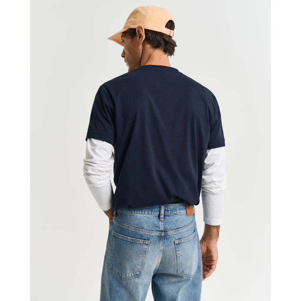 Gant Rundhalsshirt »GRAPHIC SS T-SHIRT« Mit Einem Einzigartigen Saisonalen GANT-Grafikprint Auf Der Brust ▷ Bestellen
