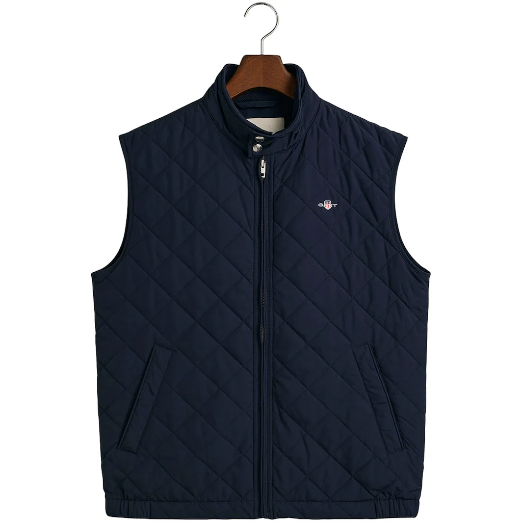 Gant Steppweste »QUILTED WINDCHEATER VEST« Mit Wattierung Aus Recyceltem Polyester ▷ Bestellen