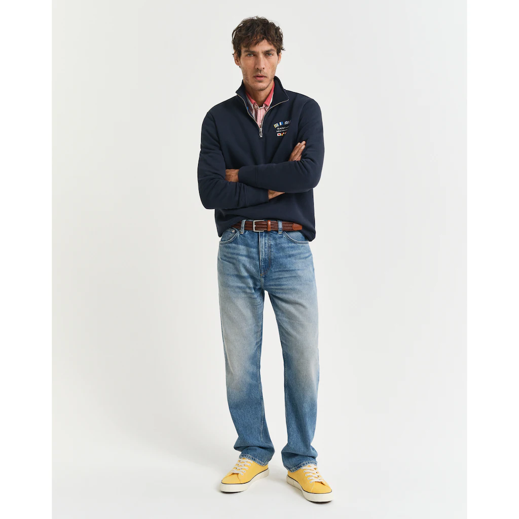 Gant Sweatshirt »GRAPHIC HALF ZIP« ▷ Bestellen