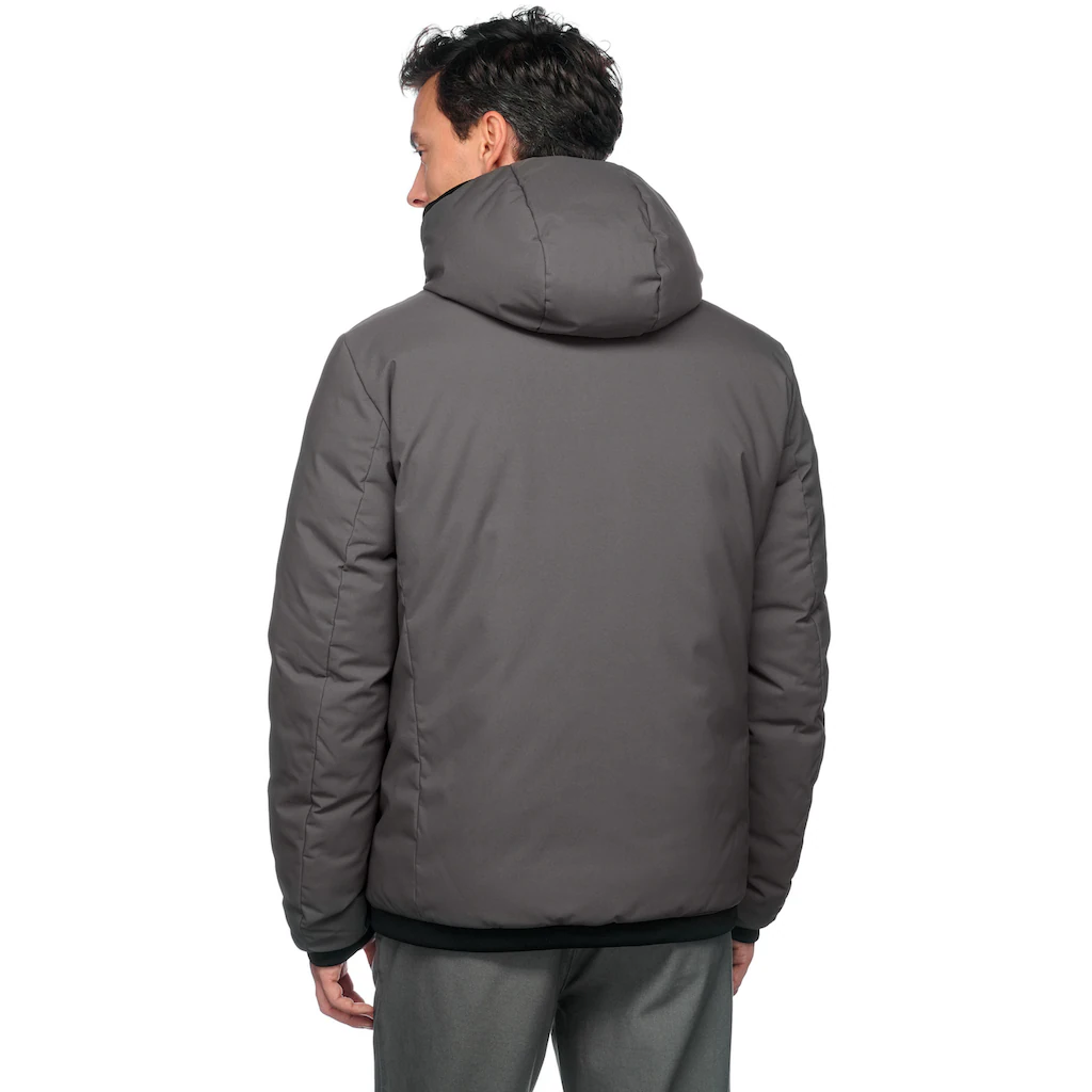 Geox Wendejacke »SPHERICA« Mit Kapuze Eine Seite Glatt - Eine Seite Gesteppt Reißverschluss Kapuze ▷ Kaufen