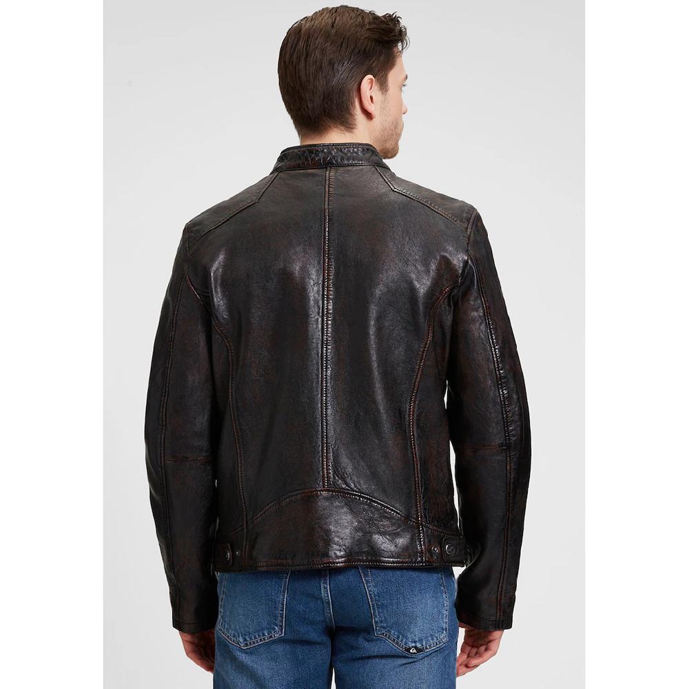 Gipsy Lederjacke »MMAdelmo« Mti Reißverschluss Stehkragen ▷ Für