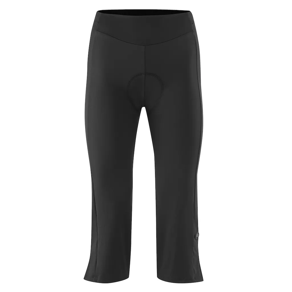 Gonso Fahrradhose »Essential Tight 3/4 Flared W« Damen Radhose mit Sitzpolster Radlerhose