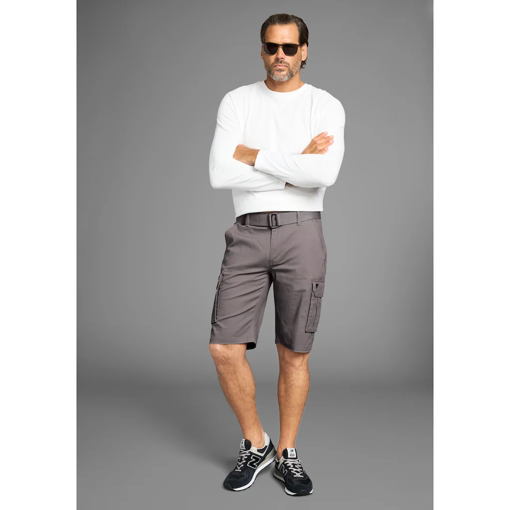 H.I.S Bermudas (Set 2 Tlg. Mit Abnehmbarem Gürtel)