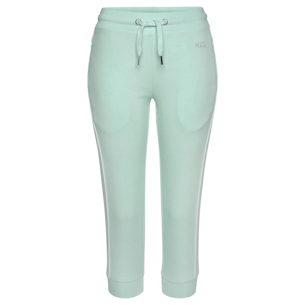 H.I.S Caprihose Mit Seitlichem Piping Loungeanzug