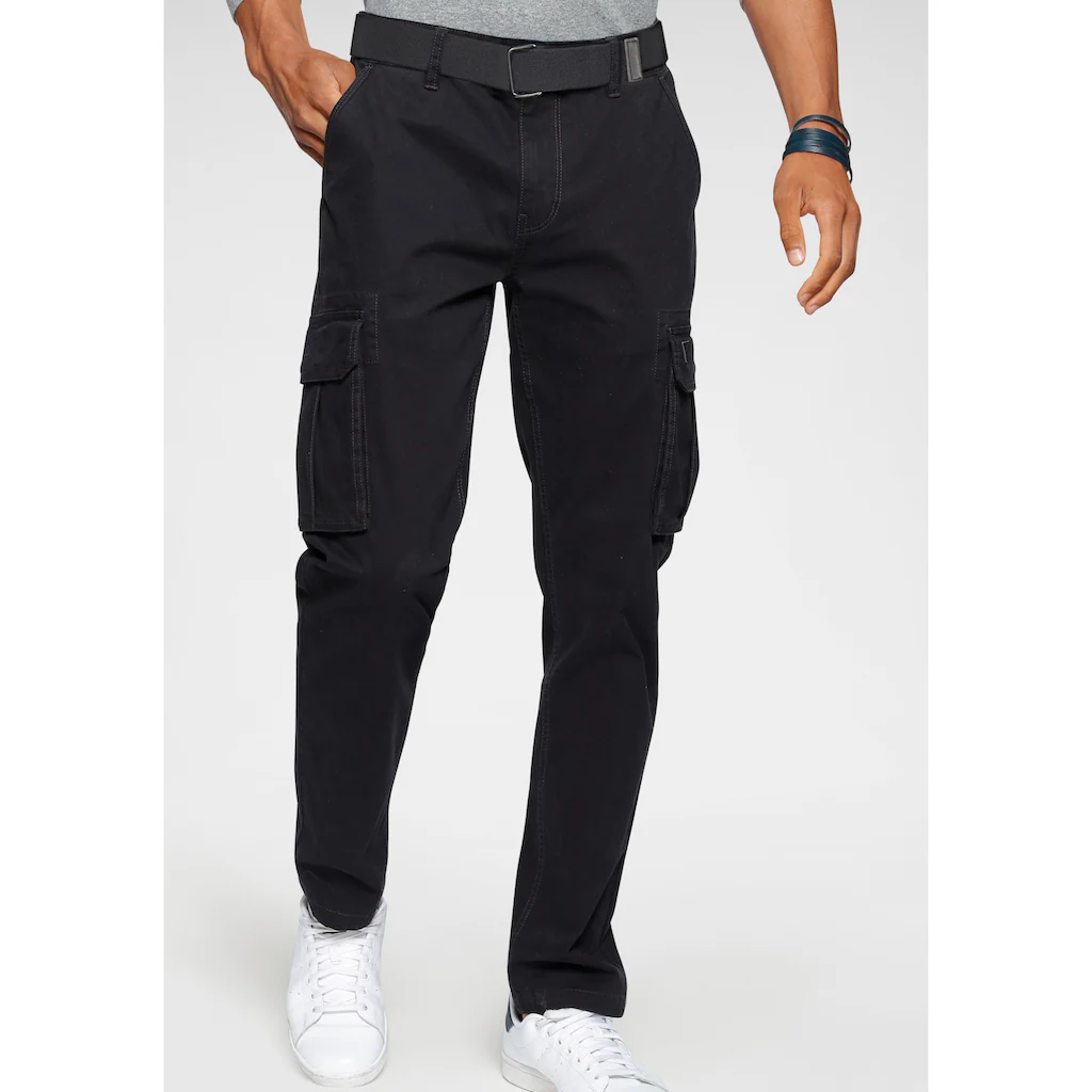 H.I.S Cargohose (Set 2 tlg. mit abnehmbarem Gürtel) ▷ für