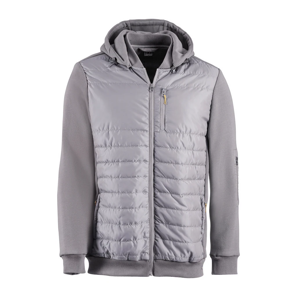 H.I.S Kapuzensweatjacke Im Vorderen Bereich Gesteppt Mit Abnehmbarer Kapuze ▷ Bestellen
