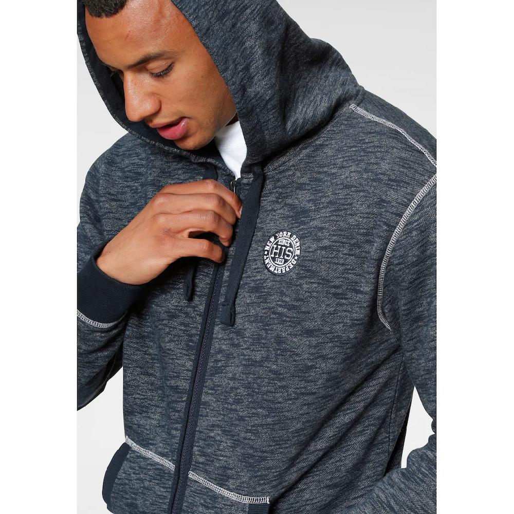 H.I.S Kapuzensweatjacke Mit Markanten Nähten ▷ Kaufen