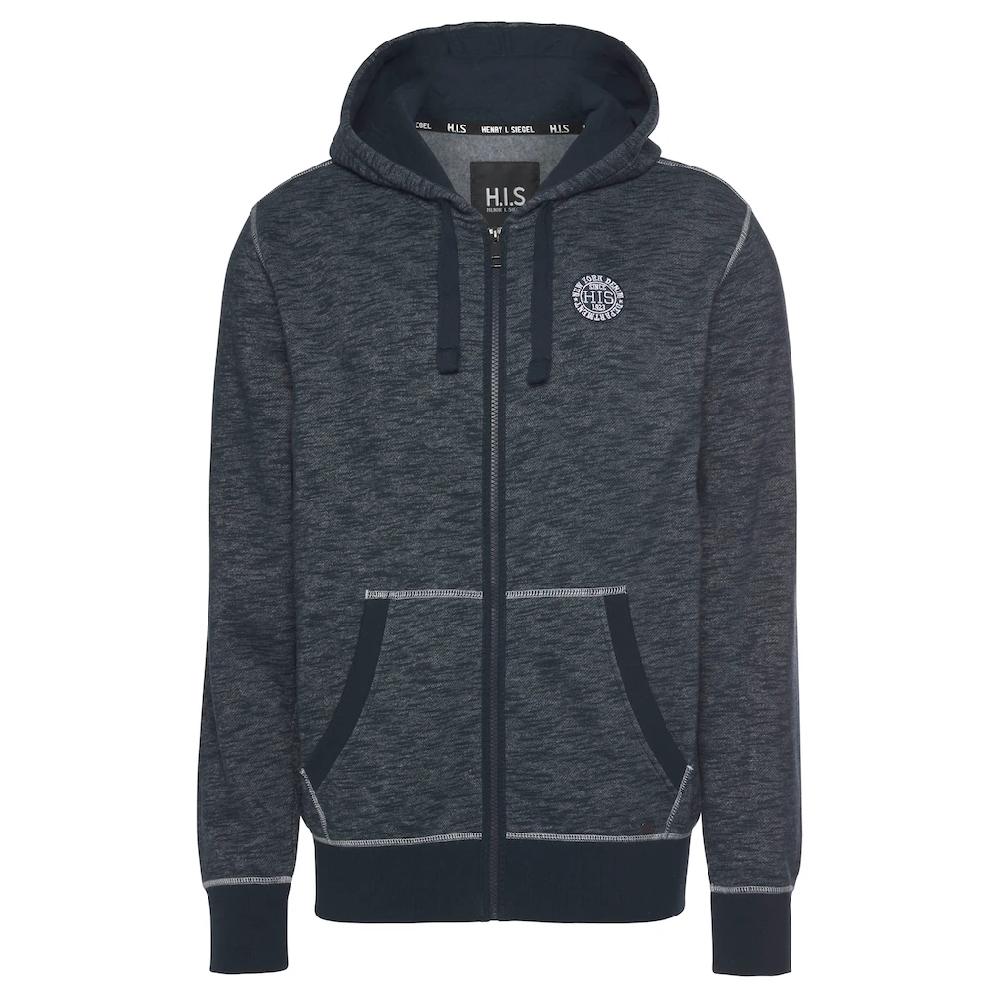 H.I.S Kapuzensweatjacke Mit Markanten Nähten ▷ Kaufen