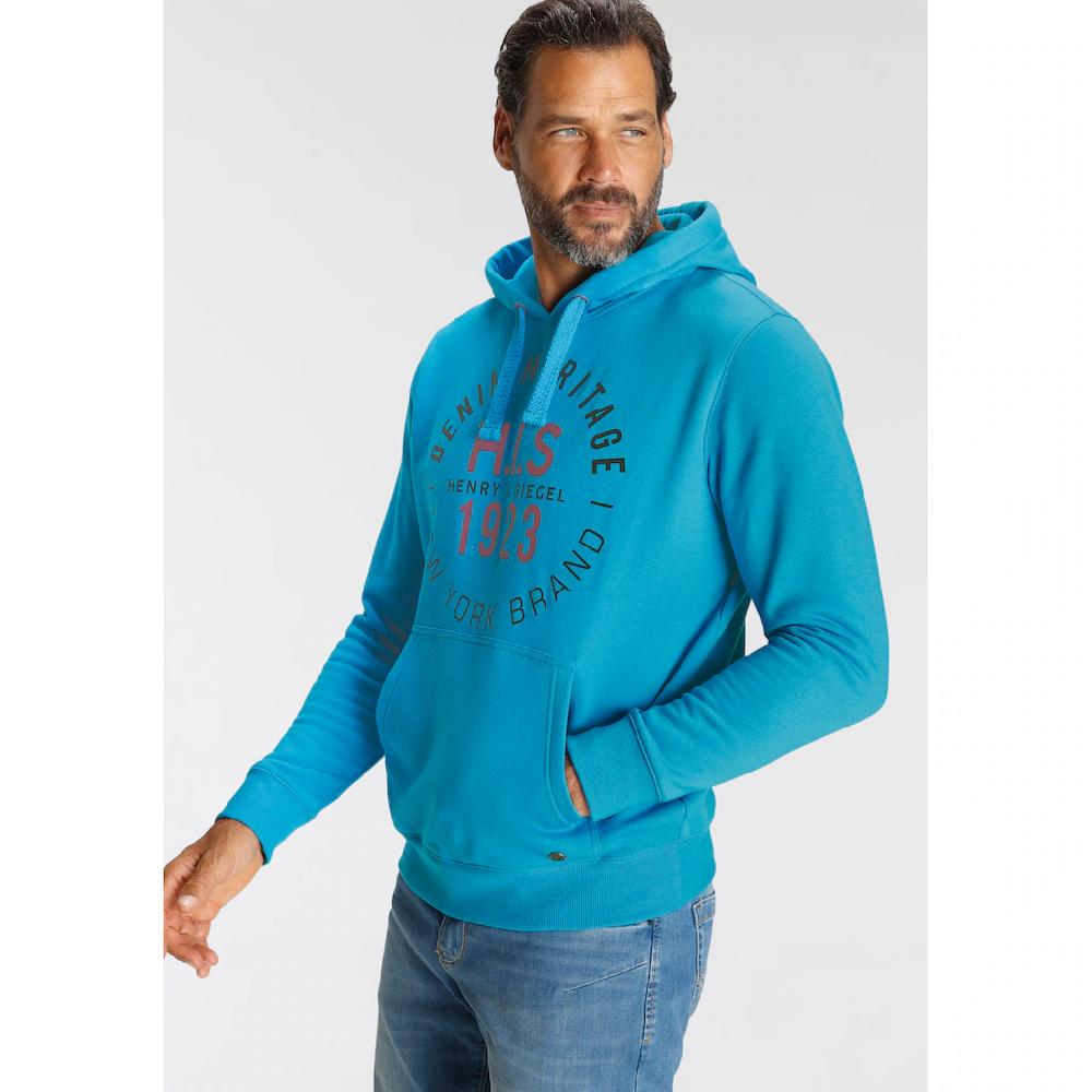 H.I.S Kapuzensweatshirt Langarm Lässige Passform Mit Kängurutasche ▷ Bestellen