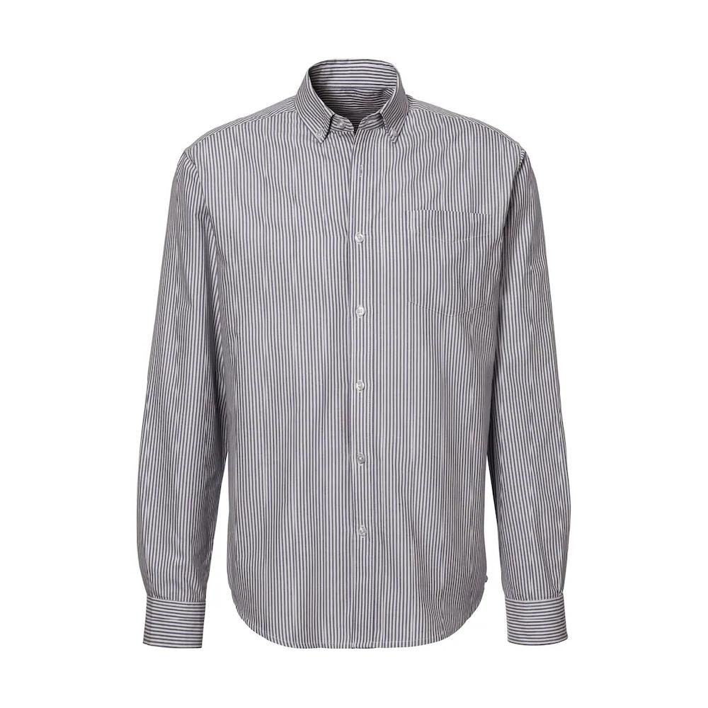 H.I.S Langarmhemd »Regular-fit« Oxfordhemd Langarm Mit Button-down-Kragen Aus Reiner Baumwolle ▷ Für