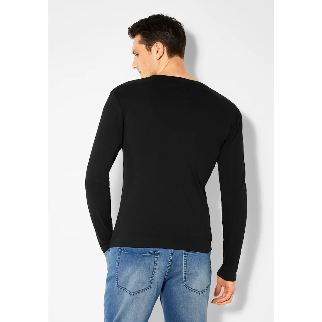 H.I.S Langarmshirt Mit Aufwendiger Knopfleiste Bestellen