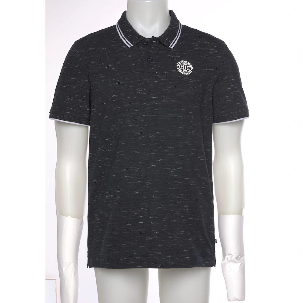 H.I.S Poloshirt In Markanter Mélange Optik ▷ Bestellen