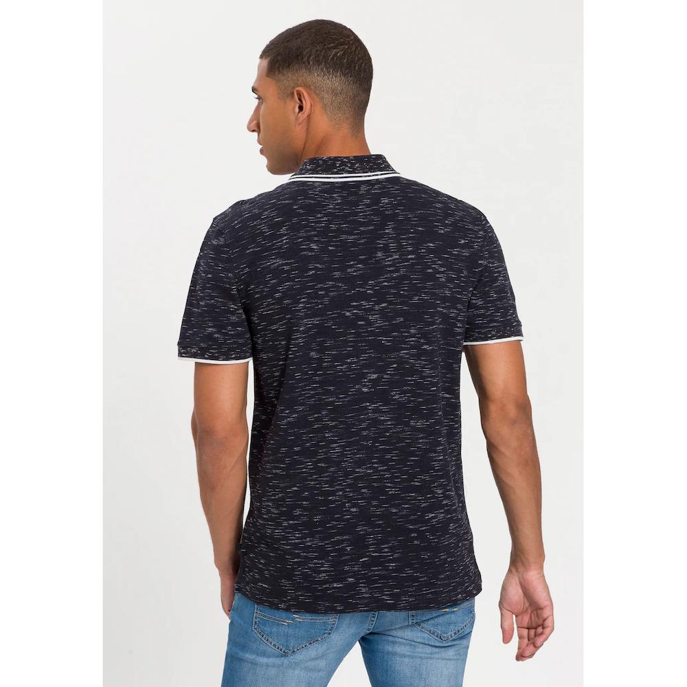 H.I.S Poloshirt In Markanter Mélange Optik ▷ Bestellen