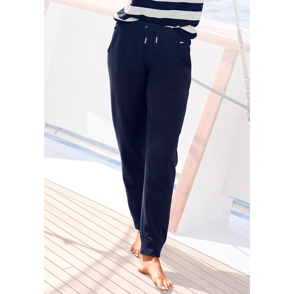 H.I.S Relaxhose im maritimen Stil Loungeanzug