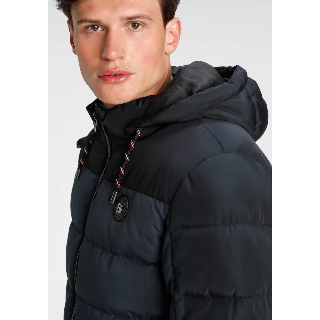 H.I.S Steppjacke Mit Kapuze Für Kühle Und Windige Tage Aus Leichtem Webstoff ▷ Bestellen