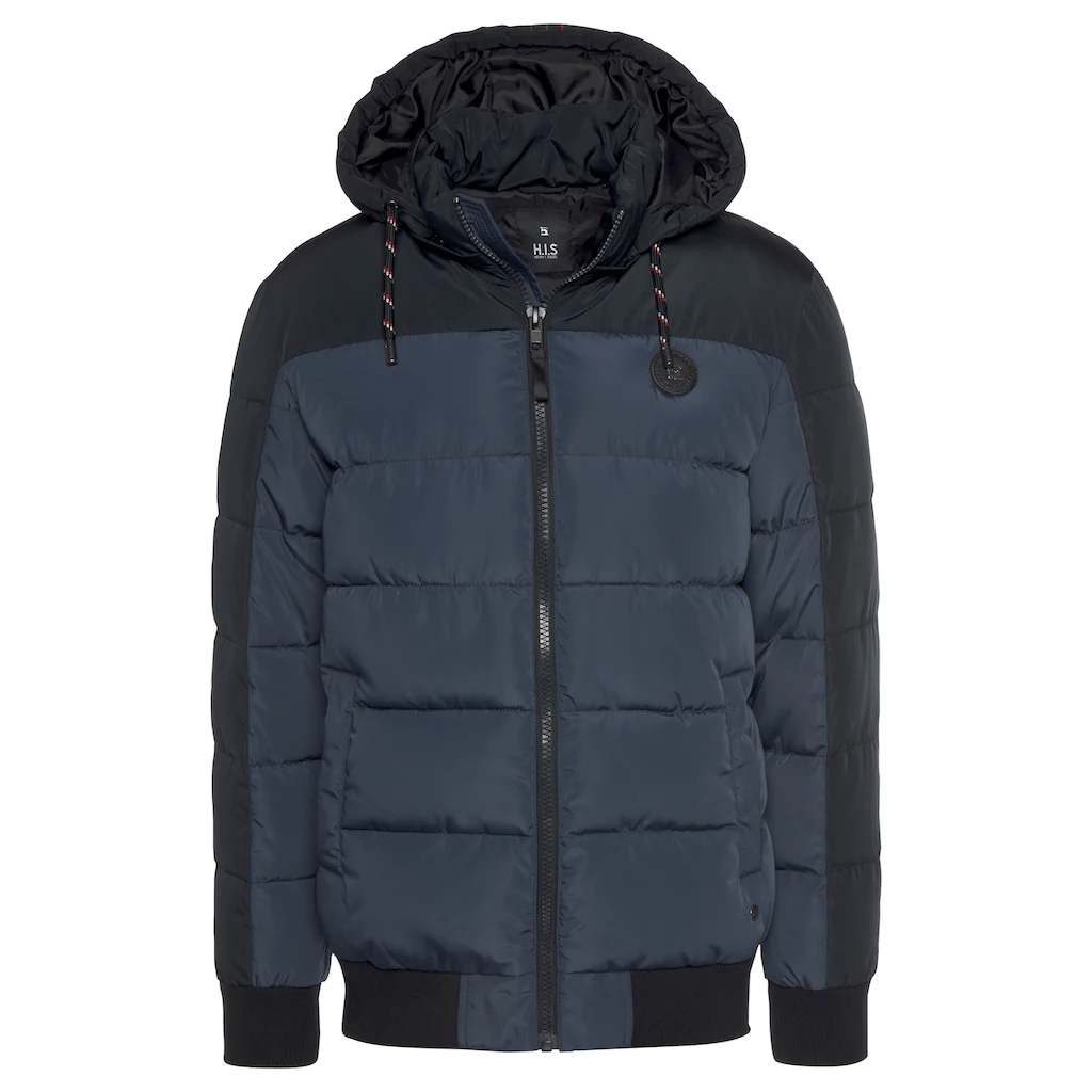 H.I.S Steppjacke Mit Kapuze Für Kühle Und Windige Tage Aus Leichtem Webstoff ▷ Bestellen
