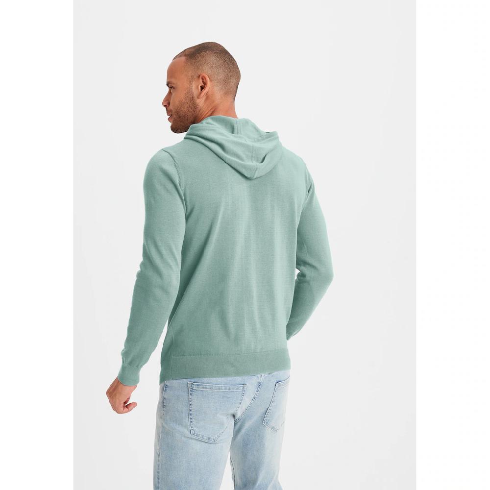 H.I.S Strickpullover »mit Kapuze Regular Fit « Pullover Mit Rundhals Feinstrick Baumwollmischung ▷ Für